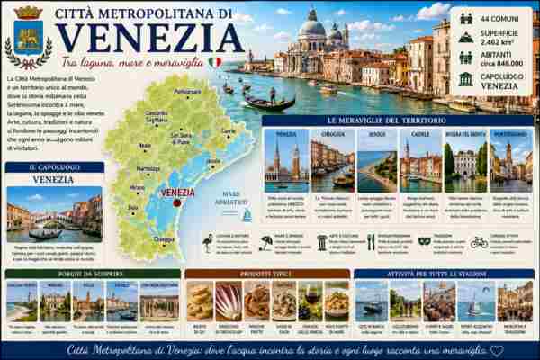 Città Metropolitana di Venezia – La magia sull'acqua.